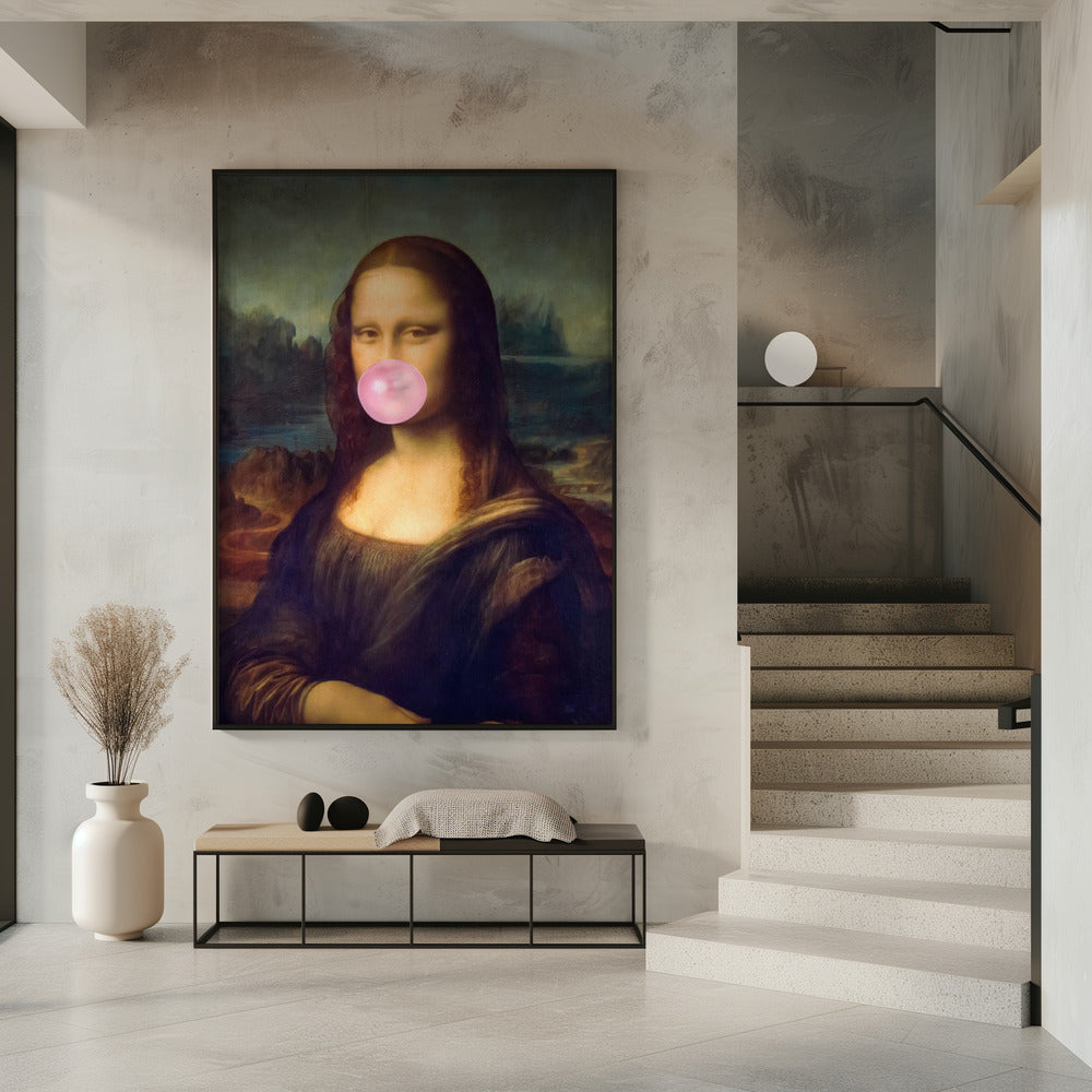 Mona Lisa Bubblegum | Poster