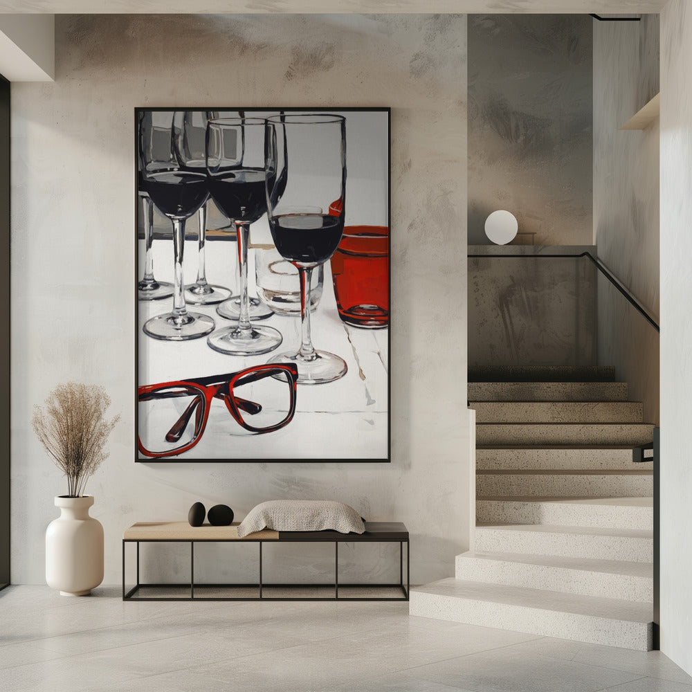 Wine & Reflection | Poster