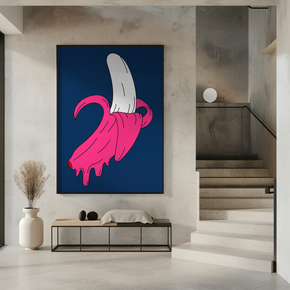 Smeltende banaan | Poster