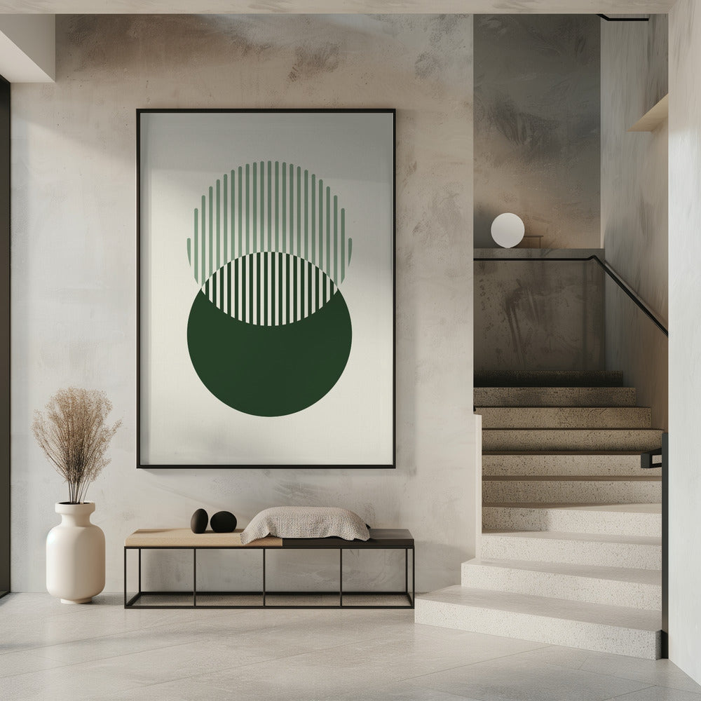 Minimale abstracte cirkels III | Poster