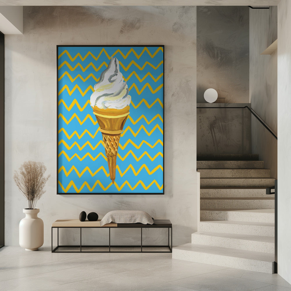 IJsblauw | Poster