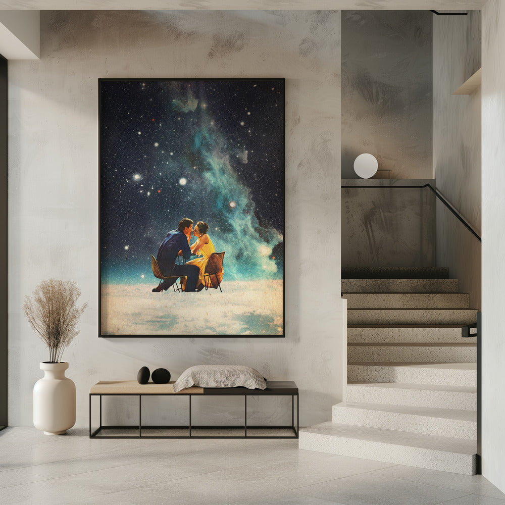 Ik neem je mee naar de sterren voor een tweede date | Poster