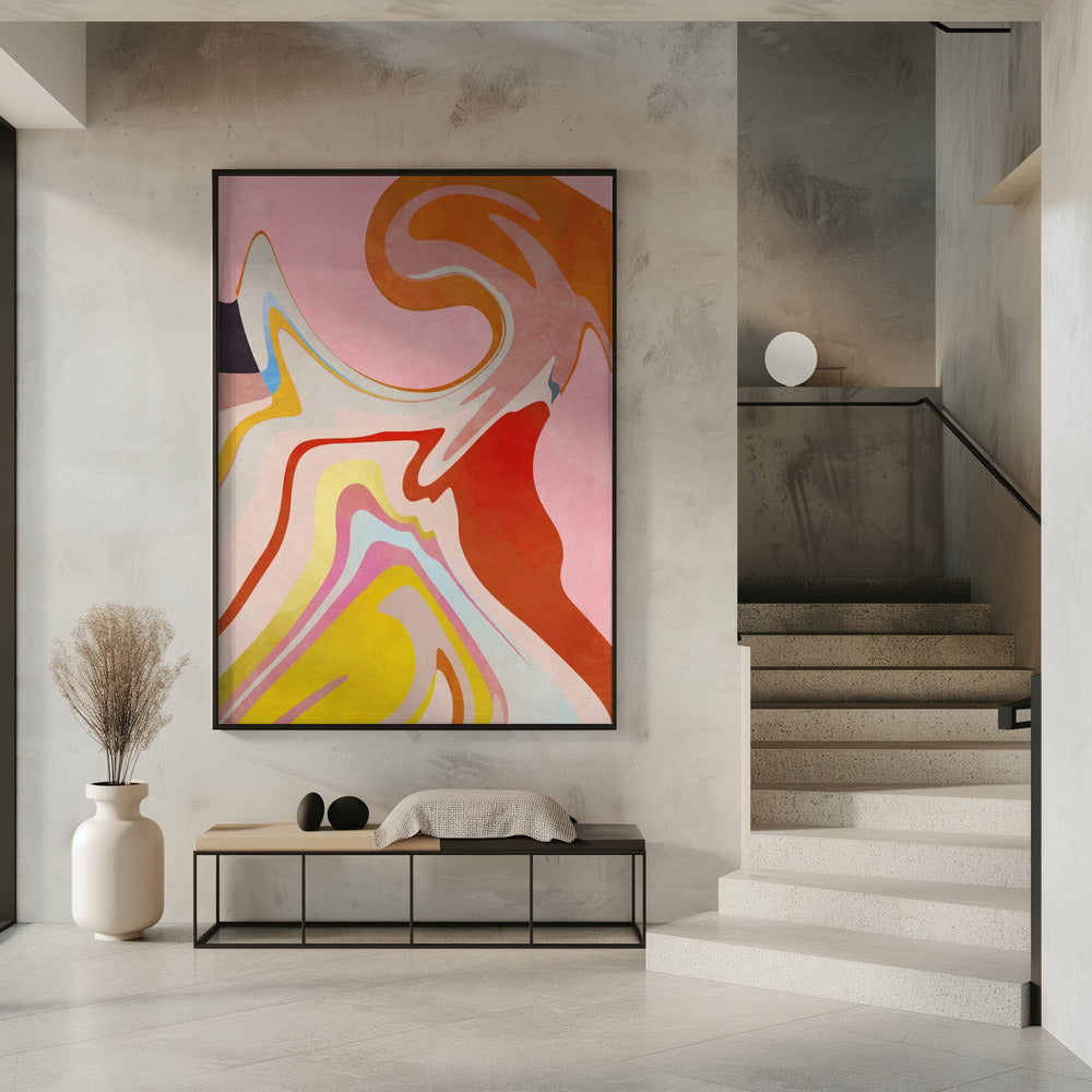 Organisch Bauhaus Waved2 | Poster