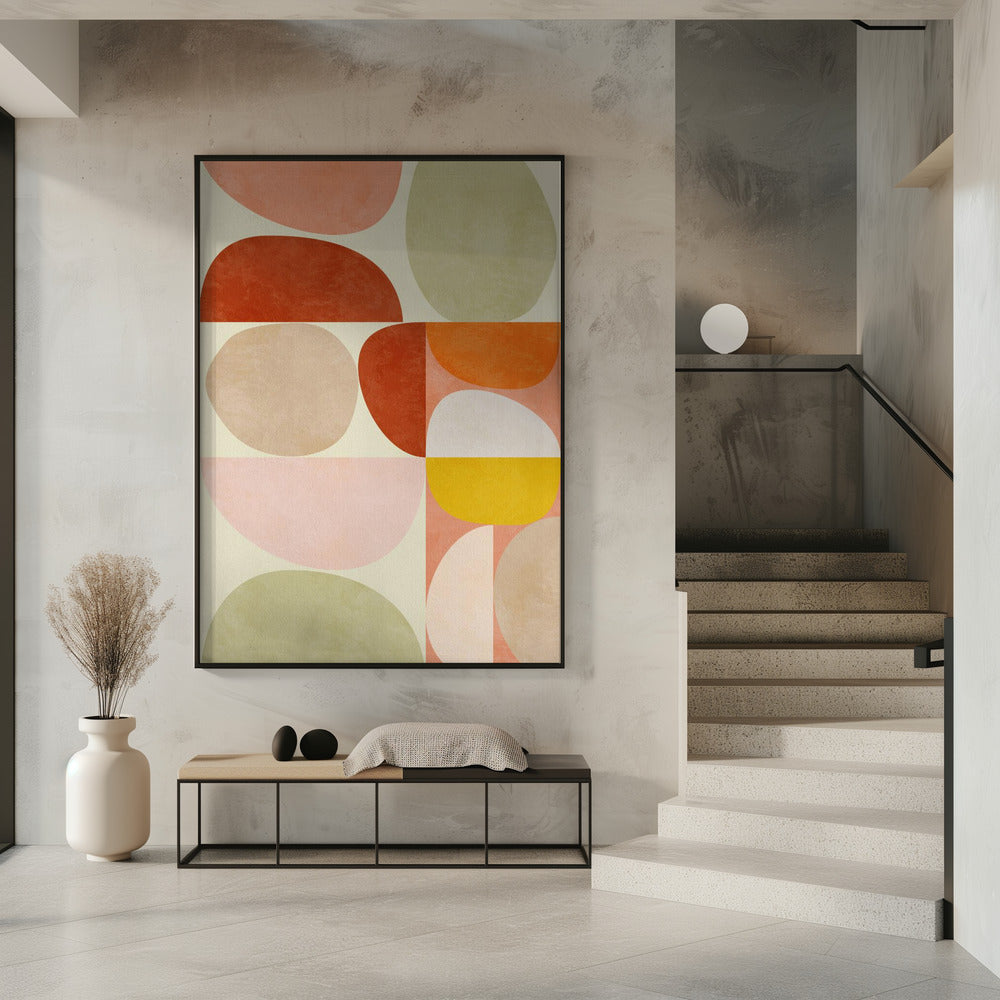 Pastel Geometry | Poster