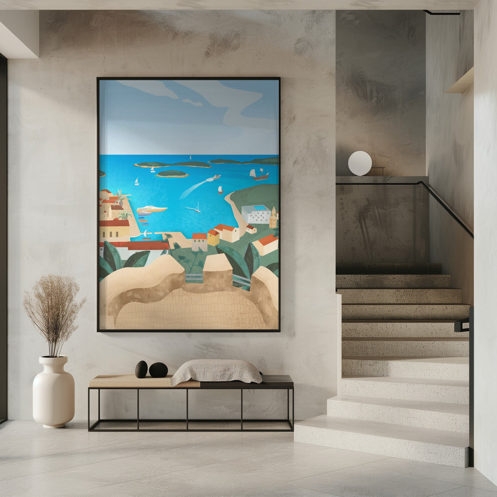 Eiland Hvar | Poster