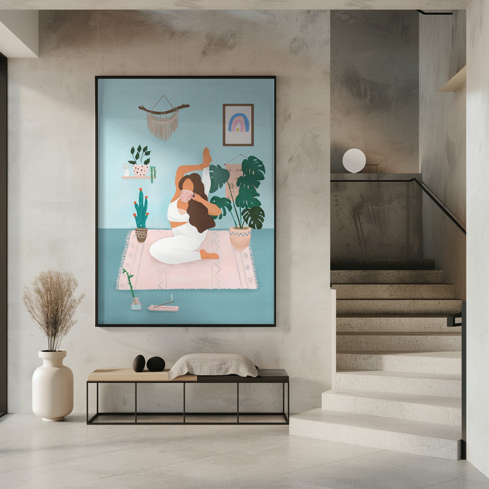 Yogatijd | Poster