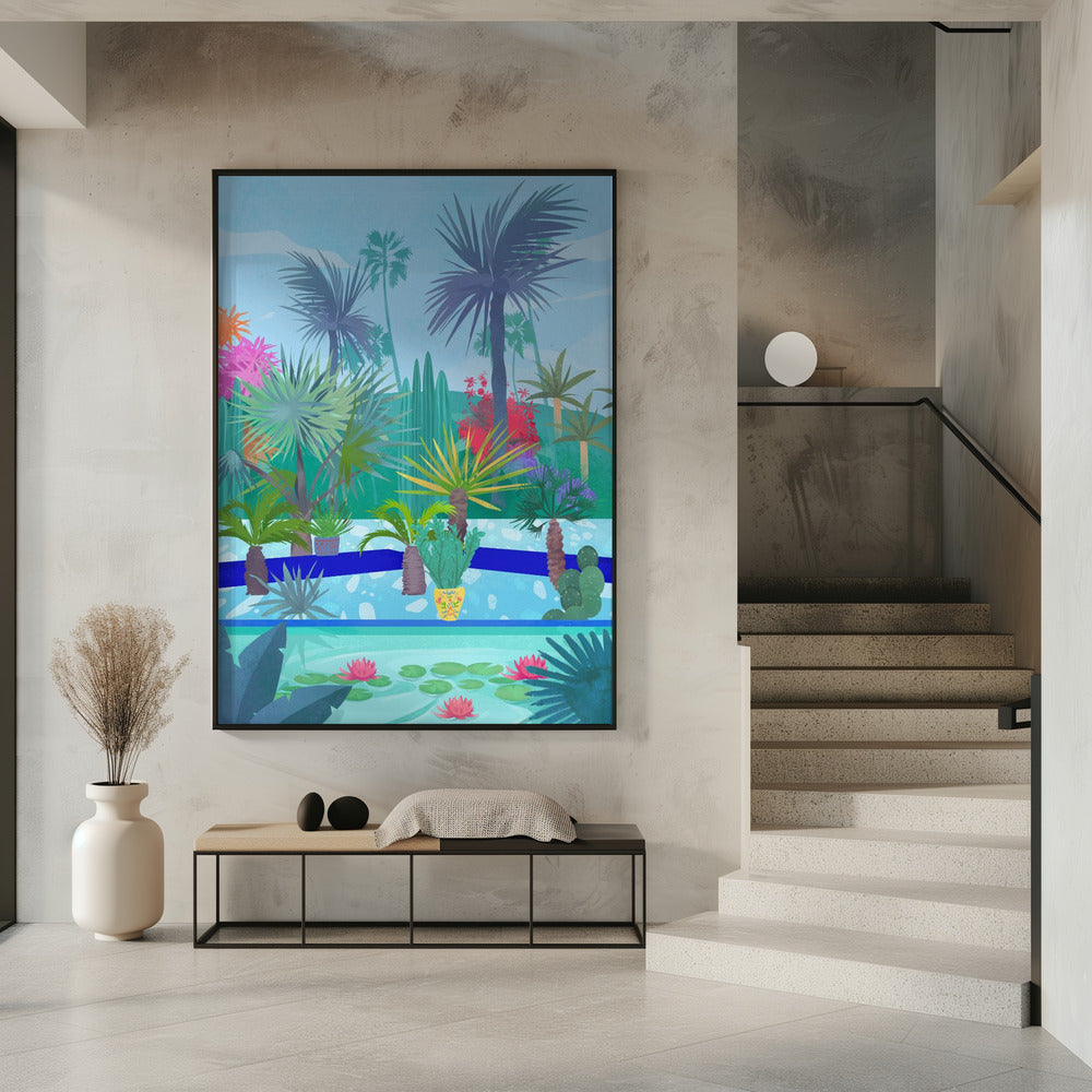 Marokkaanse tuin | Poster