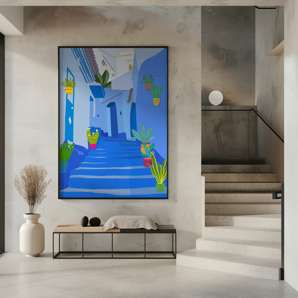 Blue city | Poster