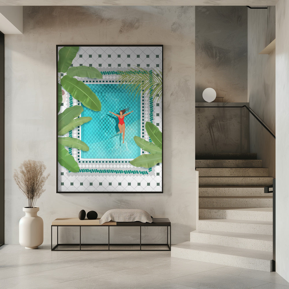 Riad Zwembad | Poster