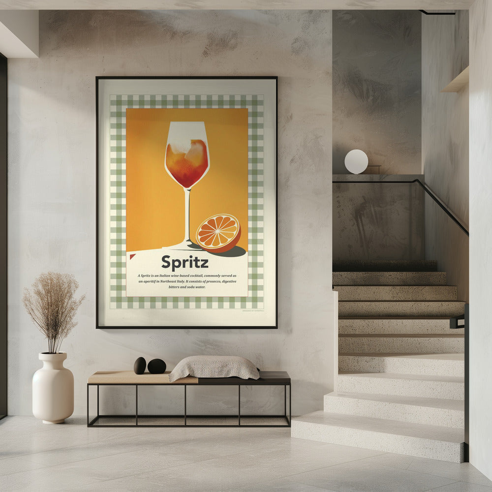 Spritz retroprint | Poster