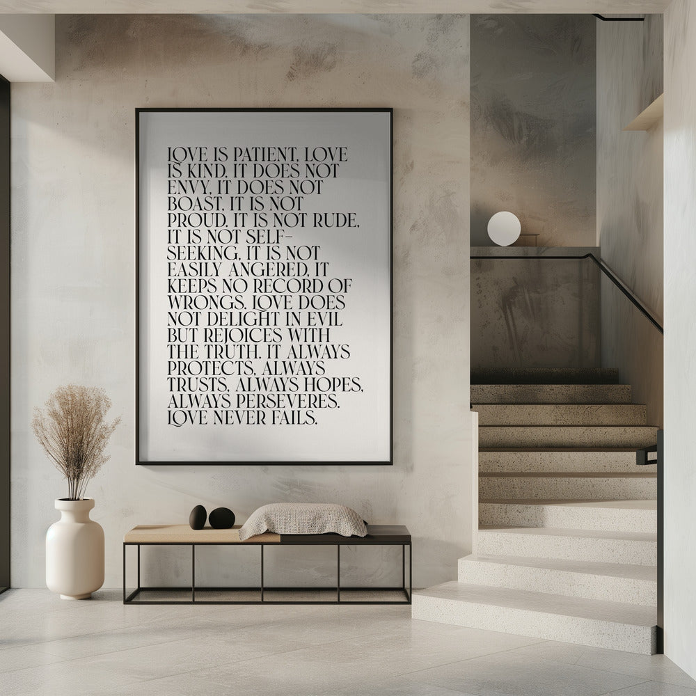 Liefde is | Poster