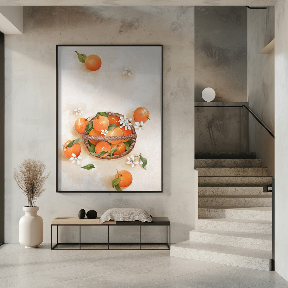 Sappige Sinaasappel | Poster