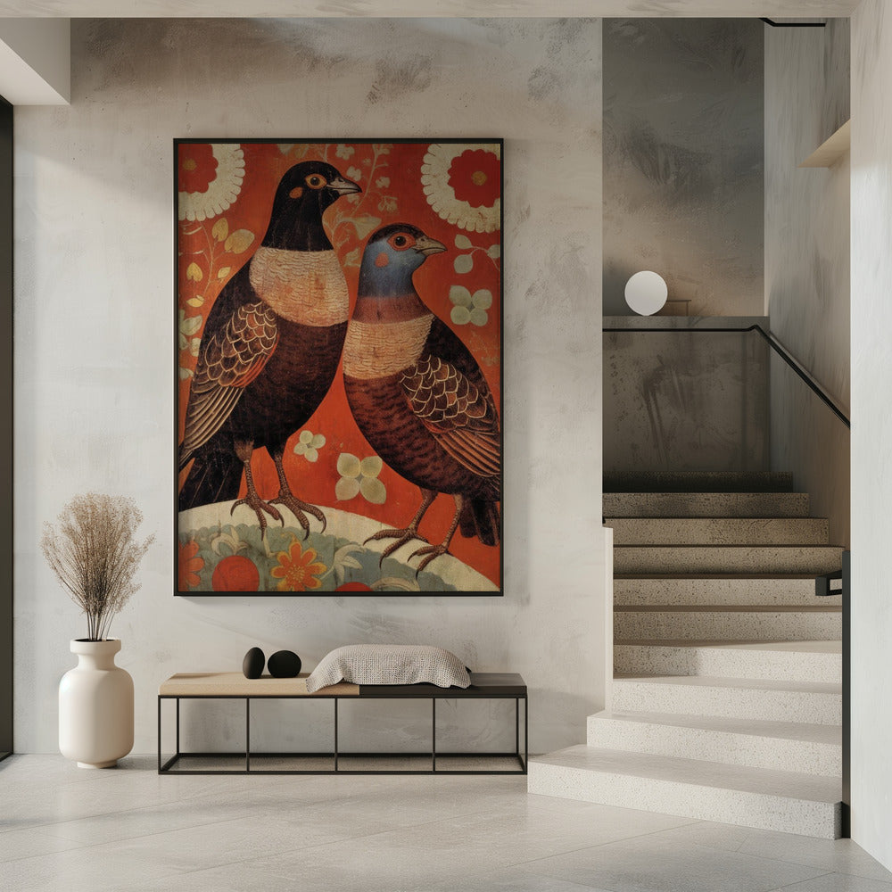 Vogele elegantie | Poster