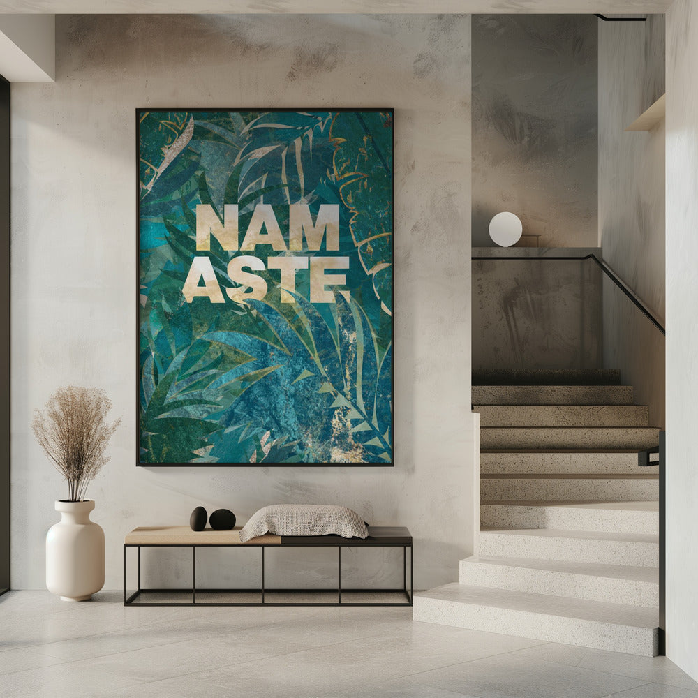 Namaste typografie | Poster