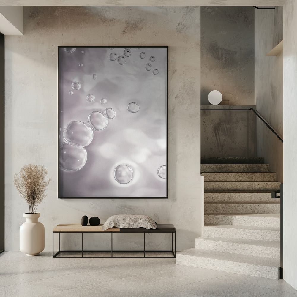 Etherische bubbels | Poster