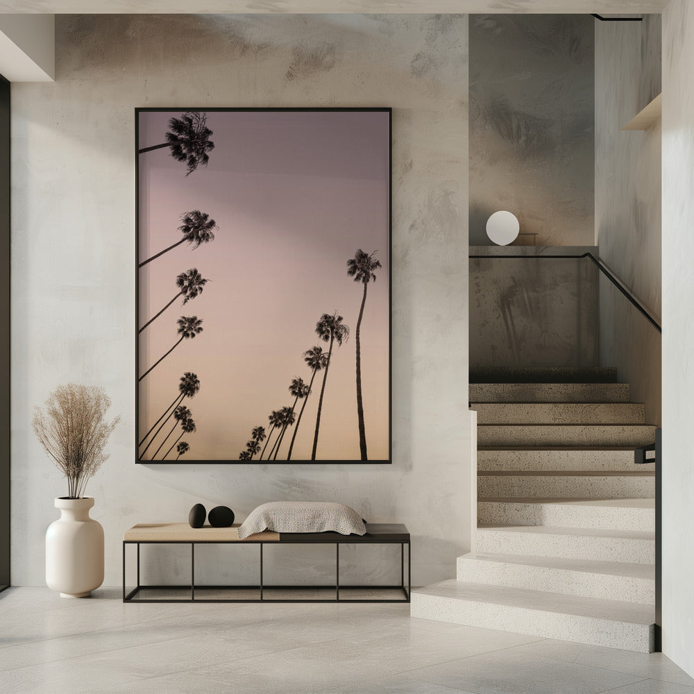 Twilight Palms | Poster