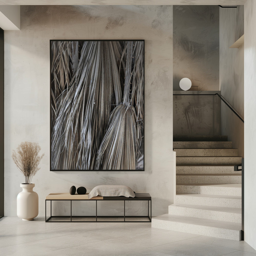 Rustic Palm Texture | Poster