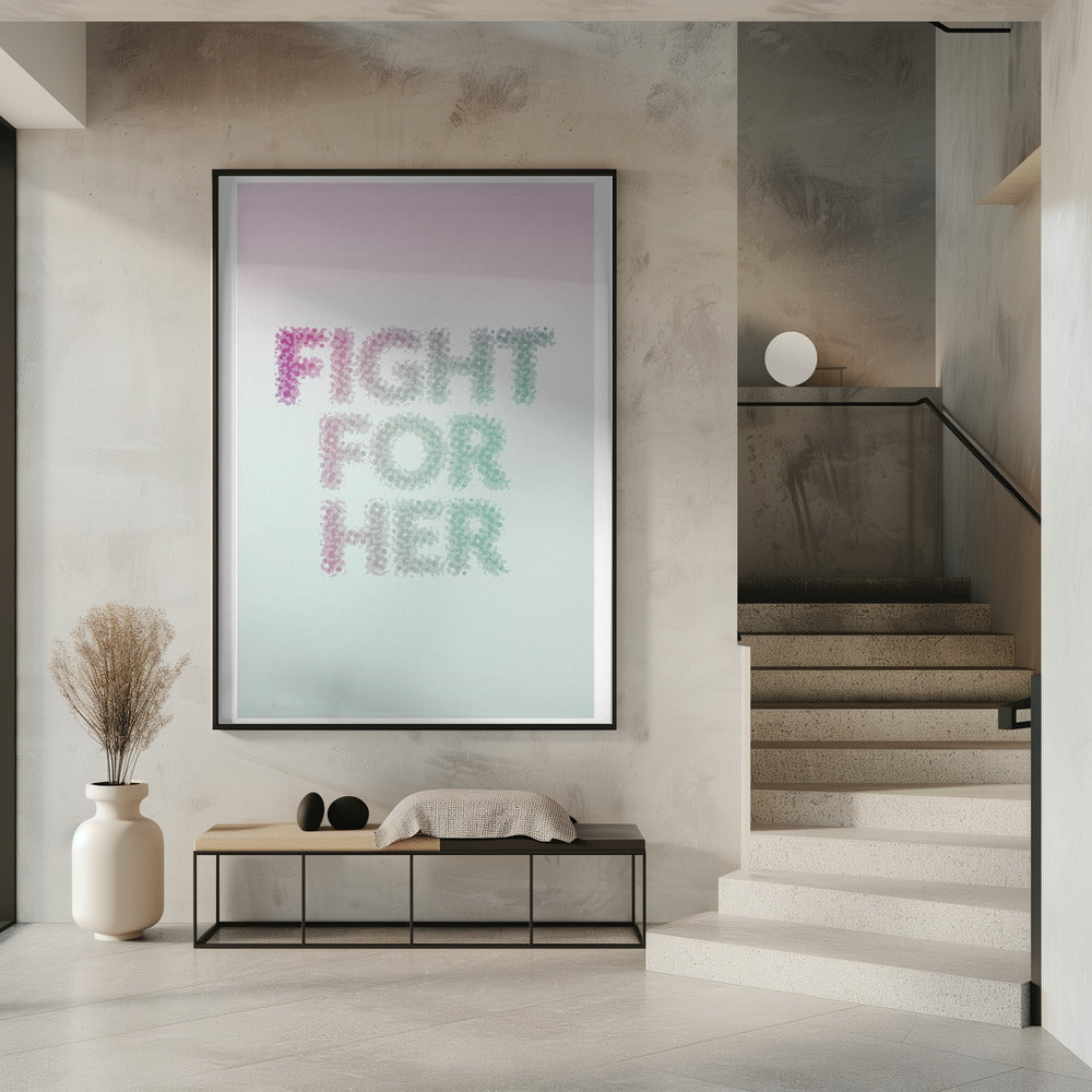 Kom voor haar op | Poster