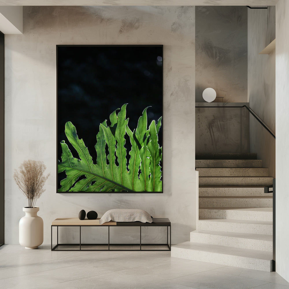 Smaragdgroene straling | Poster