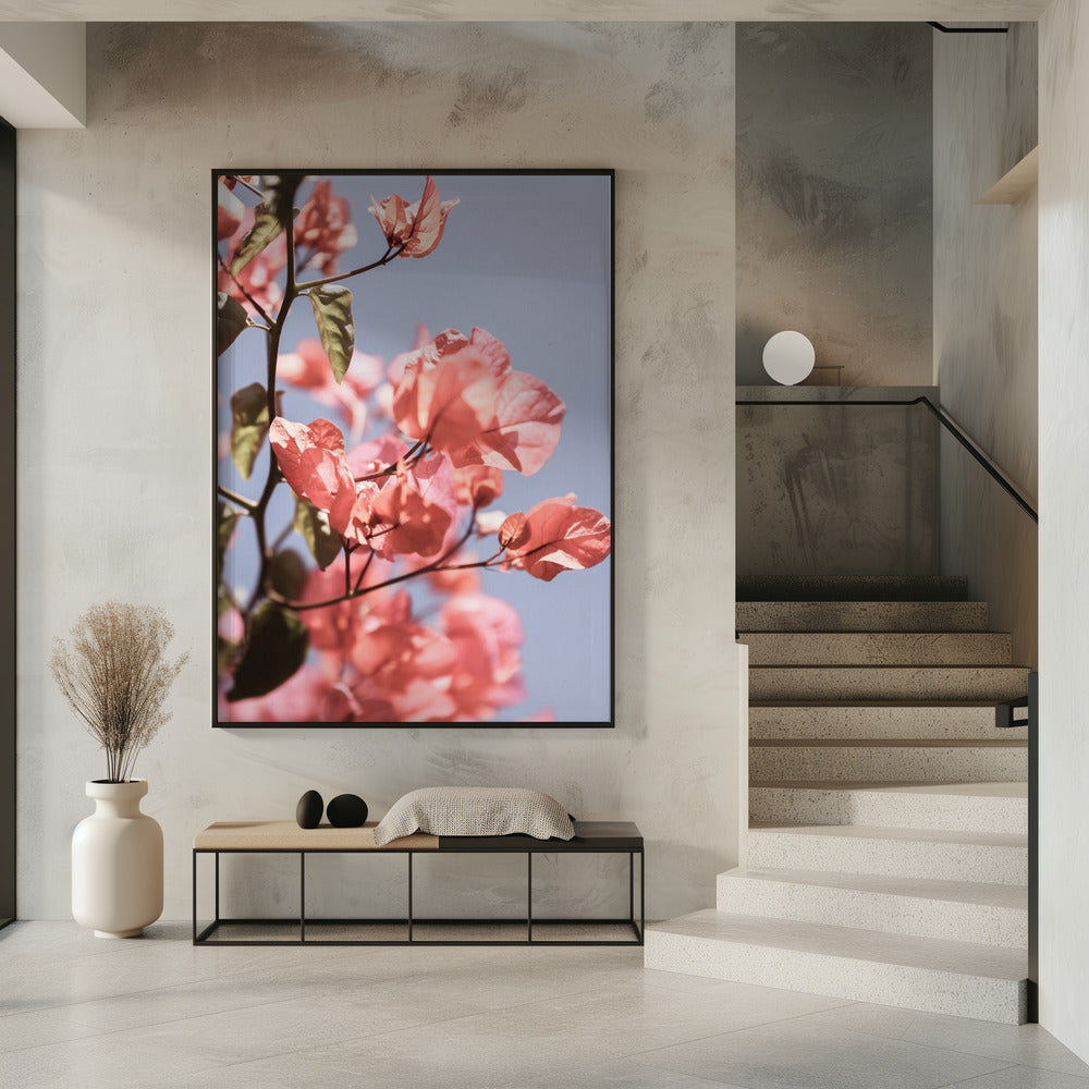 Bloesems in de bries | Poster