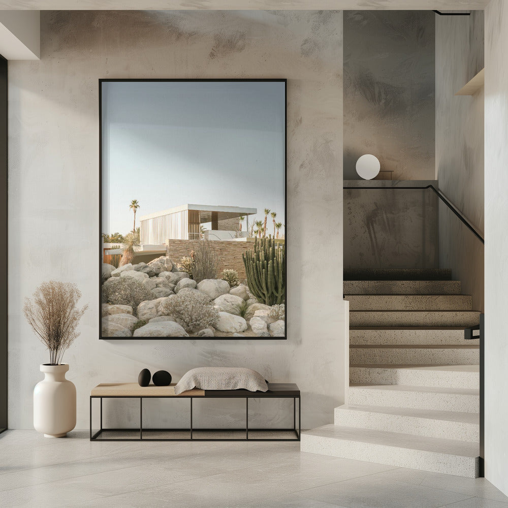 Desert Modern Oasis | Poster
