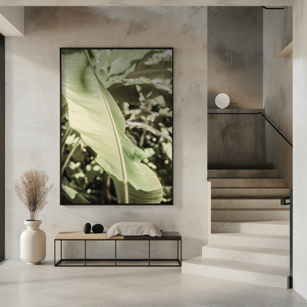 Smaragdgroen bladerdak | Poster