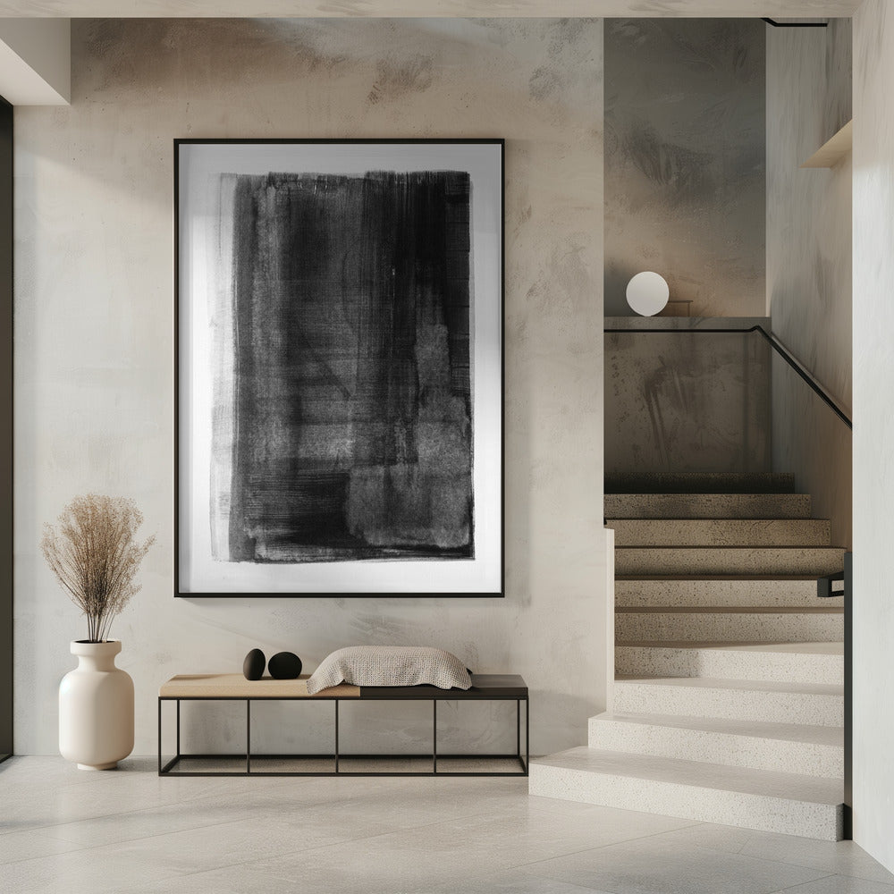 Monochrome diepten | Poster