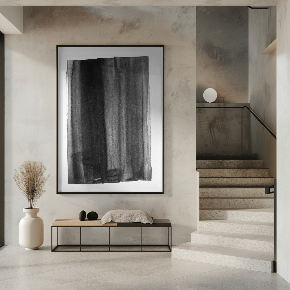 Monochrome sluier | Poster