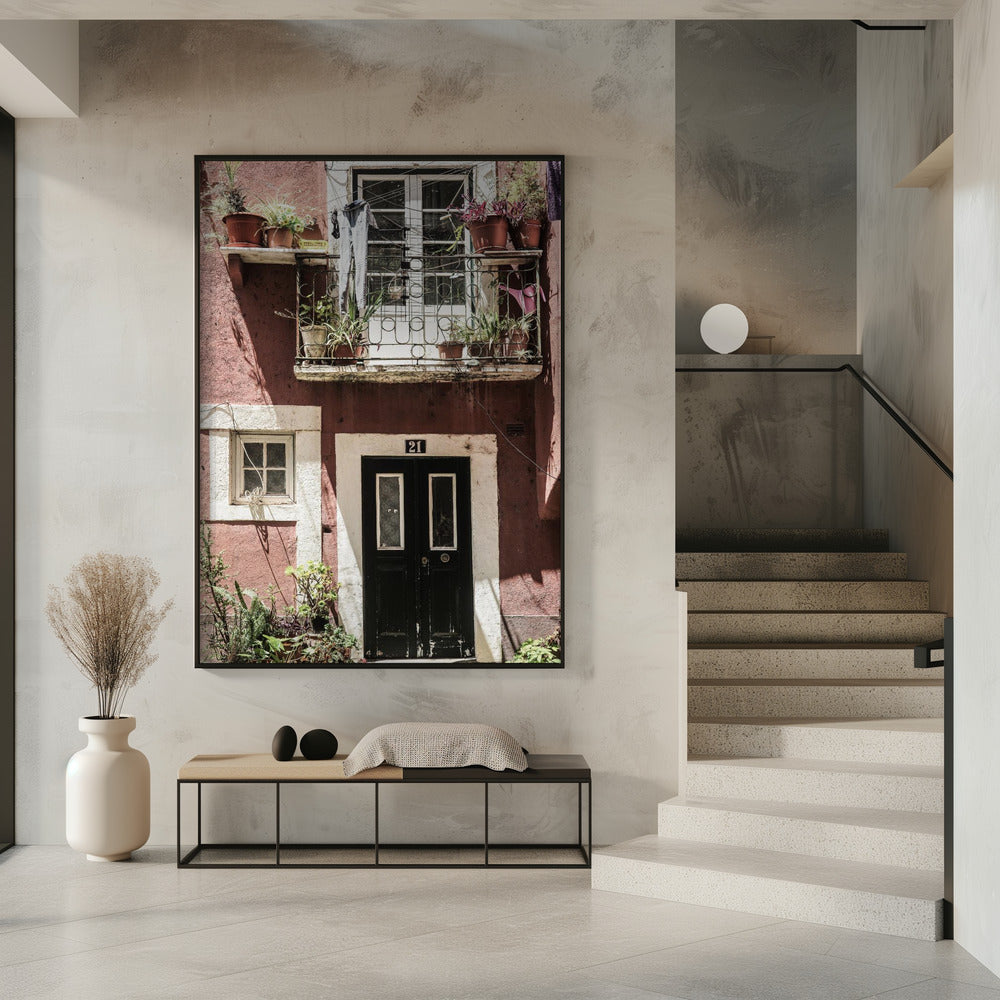 Charming Balcony Scene | Poster