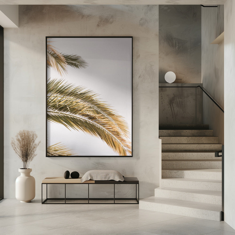 Golden Palm Breeze | Poster