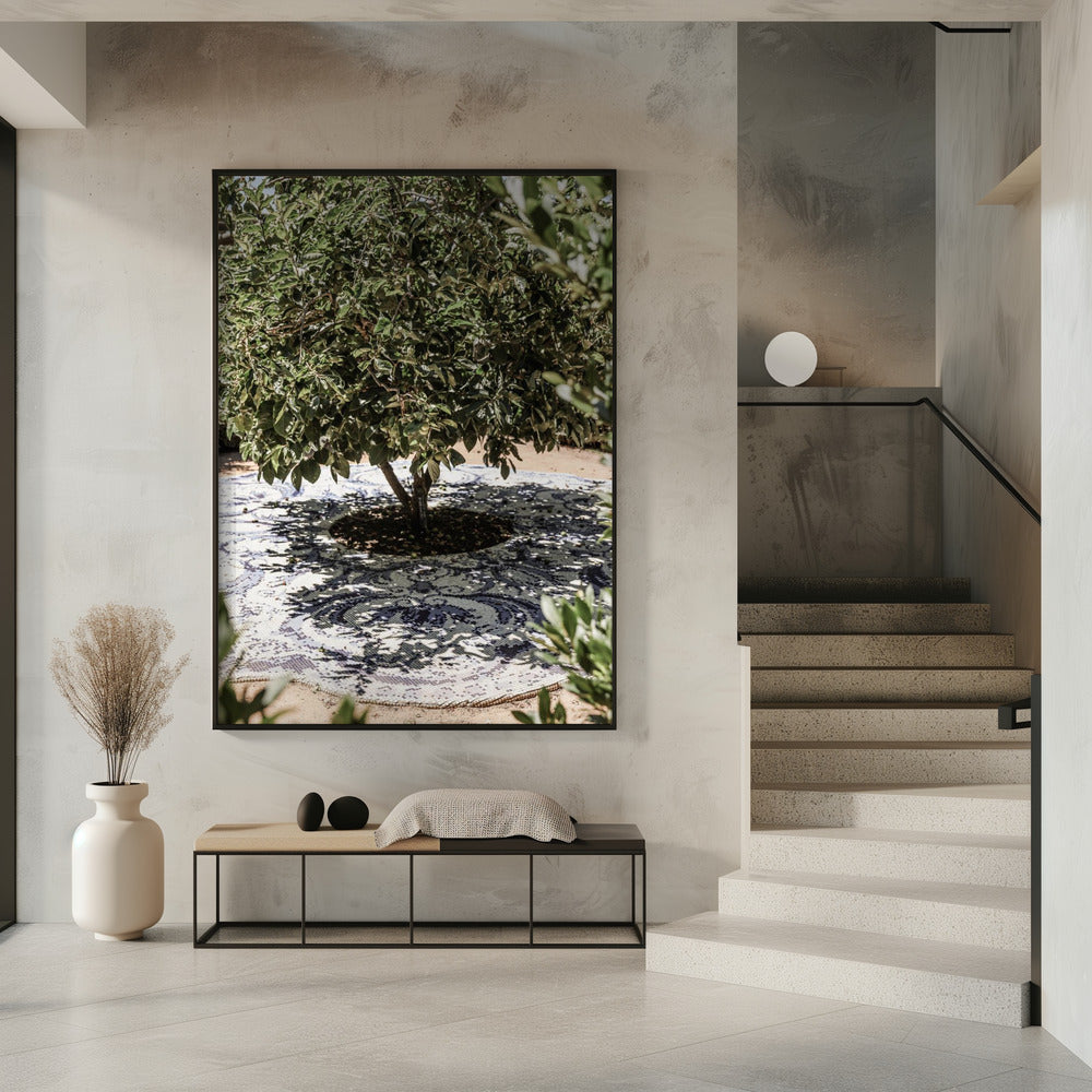 Levendige buiteninstallatie | Poster
