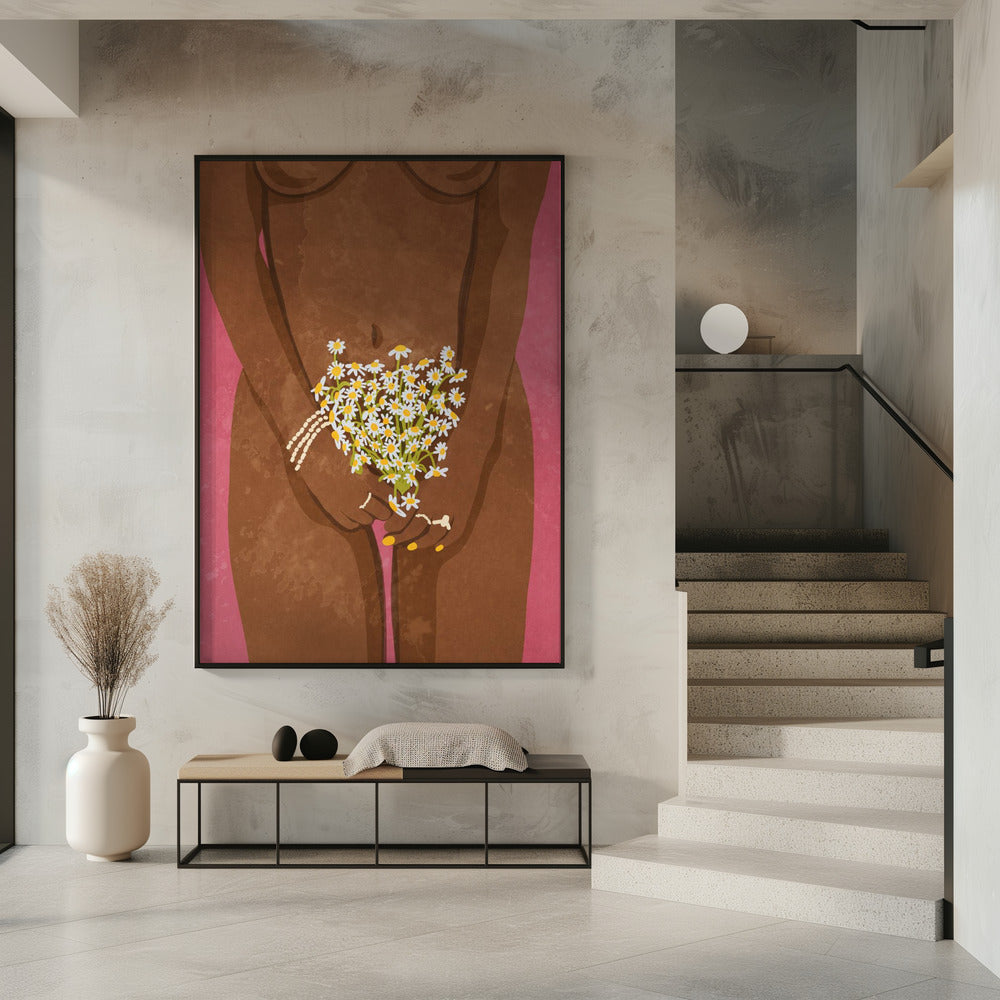 Wearing Floweers | Poster