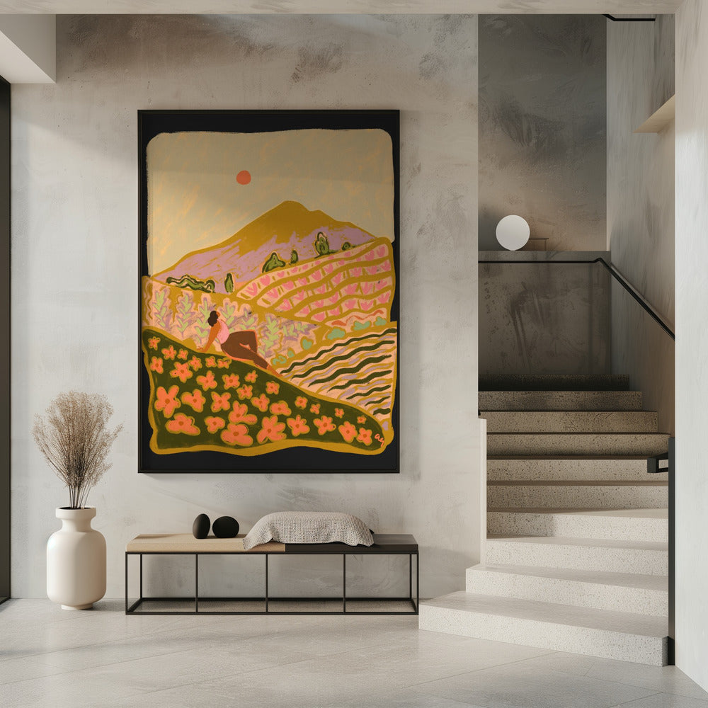 Bloemenveld | Poster