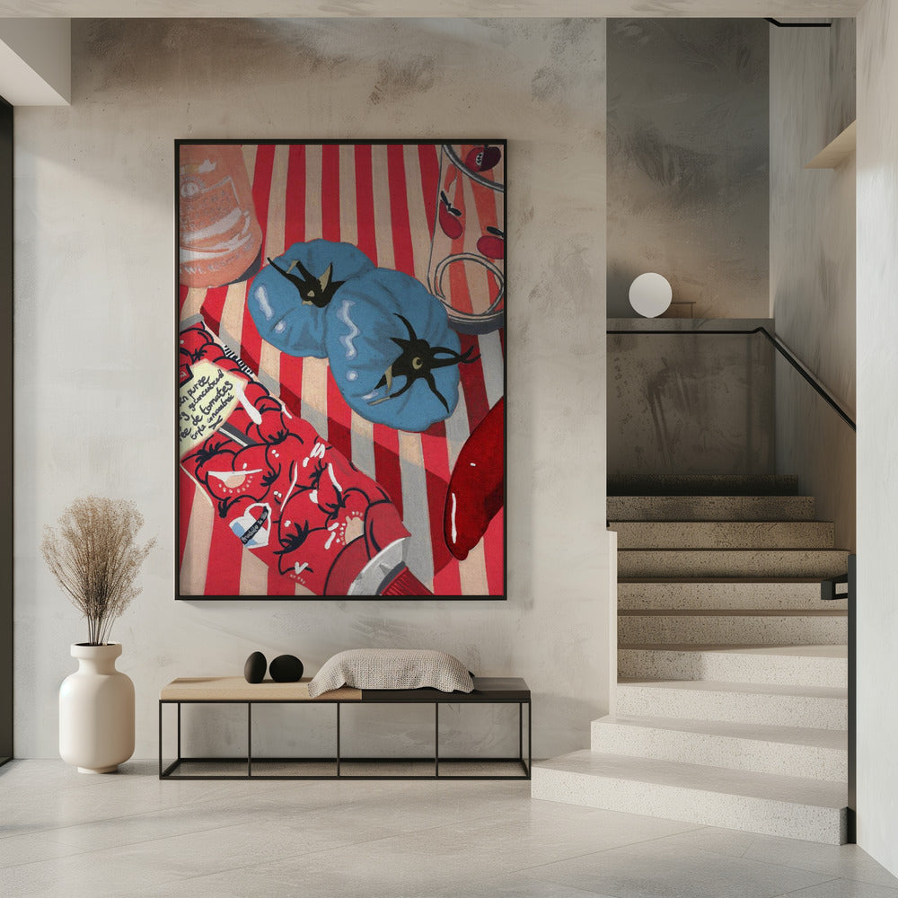Blue Tomatoes | Poster