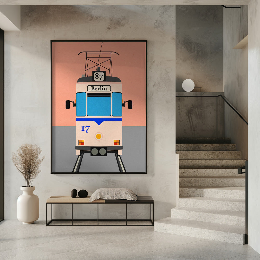 Berlijnse tram | Poster