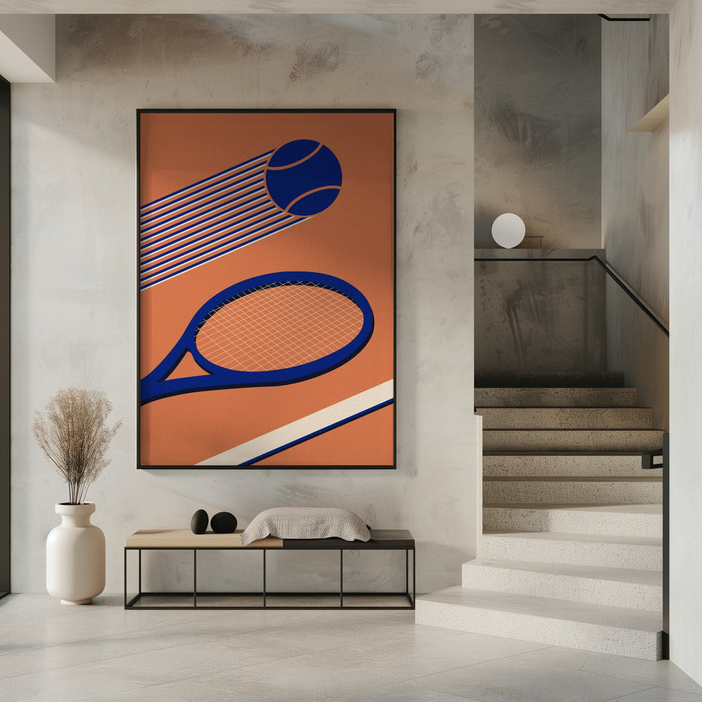 Tennis jaren 80 | Poster