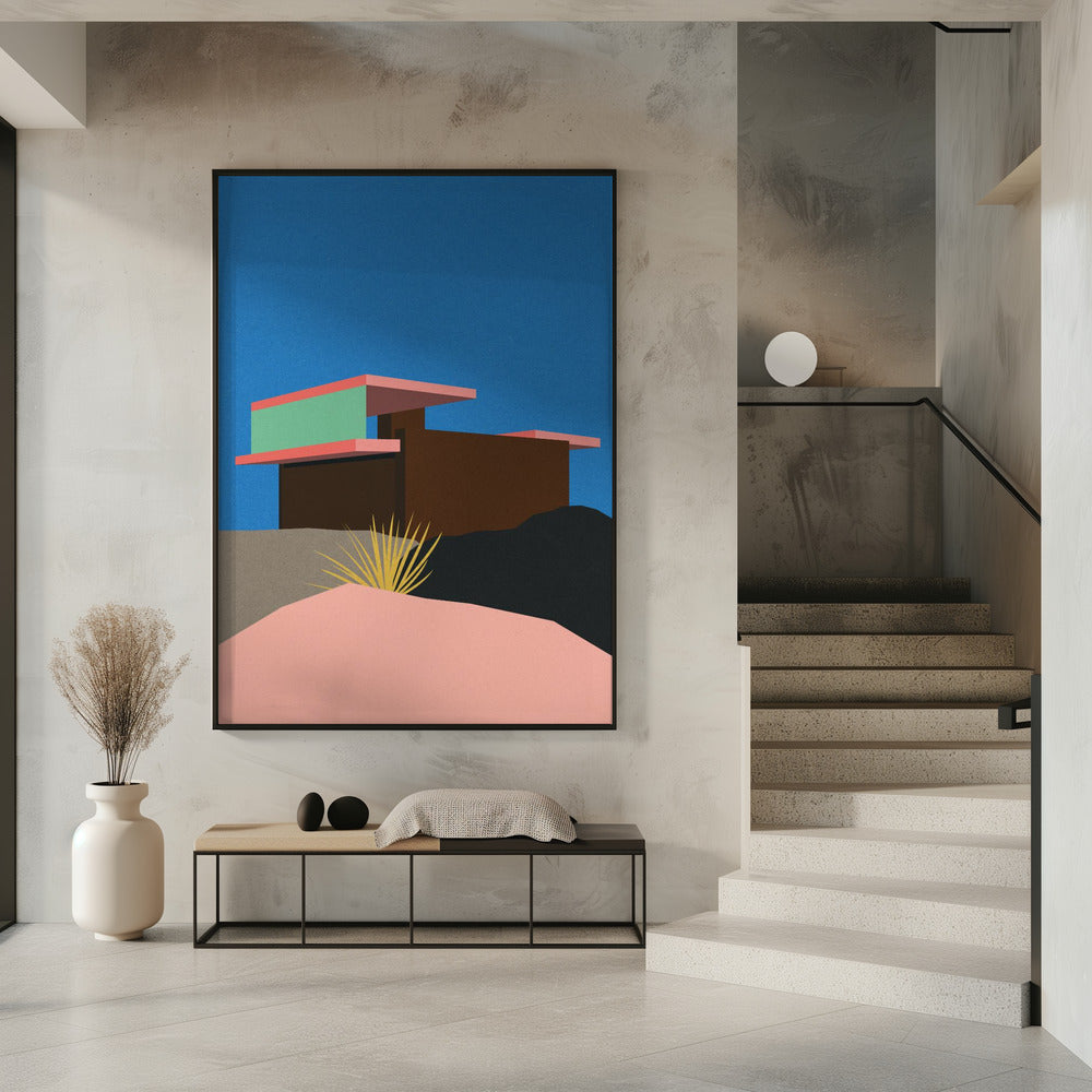 Kaufmann Woestijnhuis | Poster