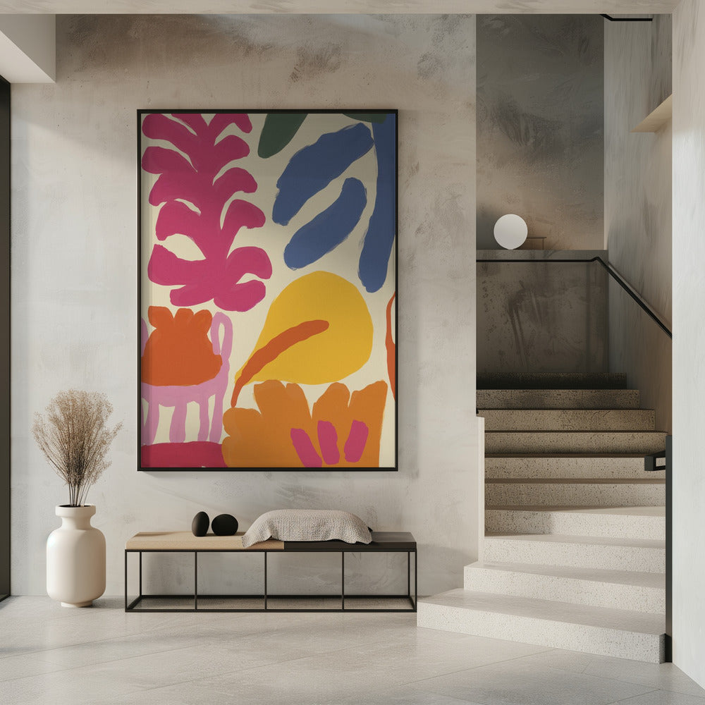 Bold Floral Dance | Poster