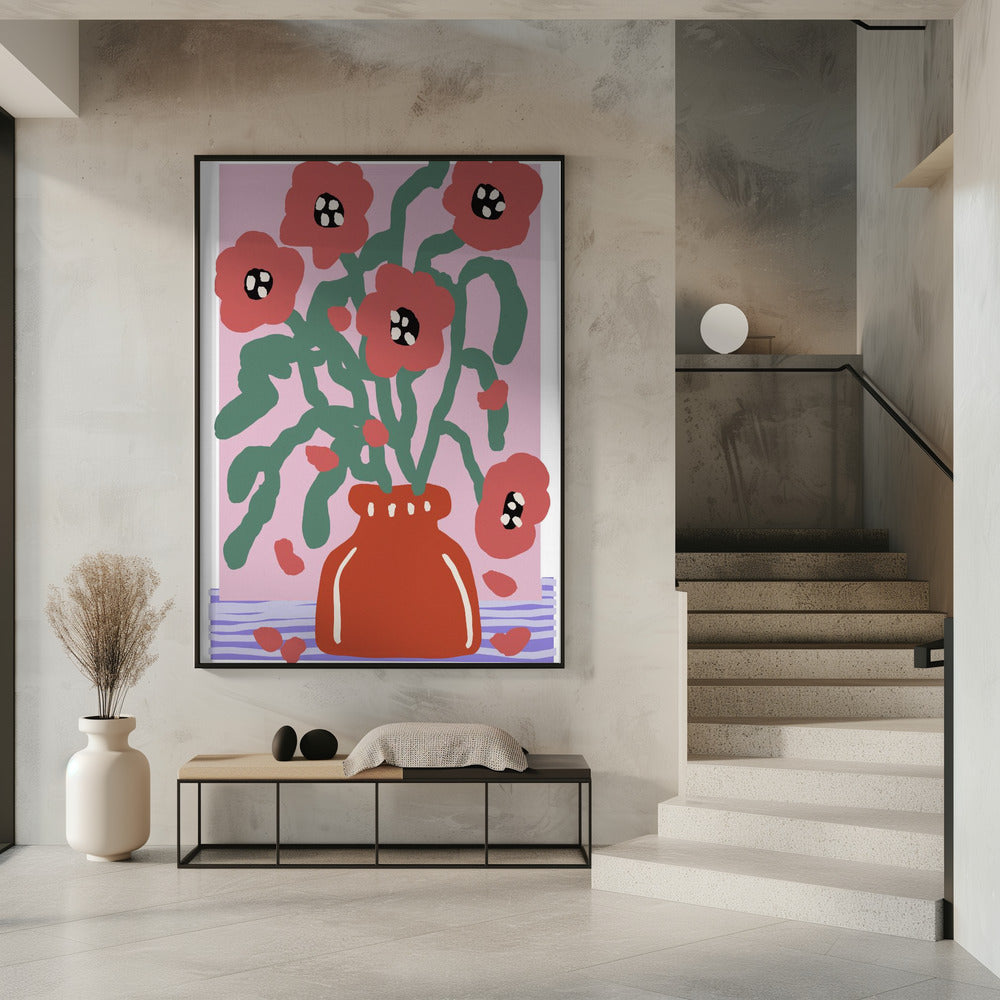 Bloemenimpressie | Poster