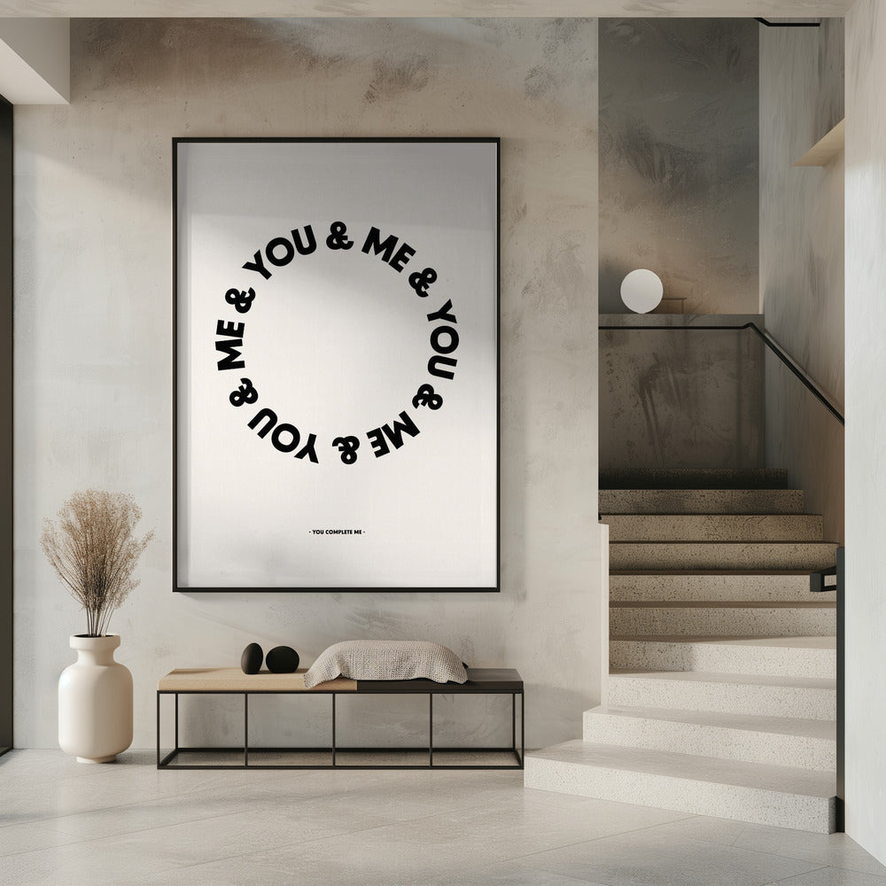 Jij maakt mij compleet | Poster