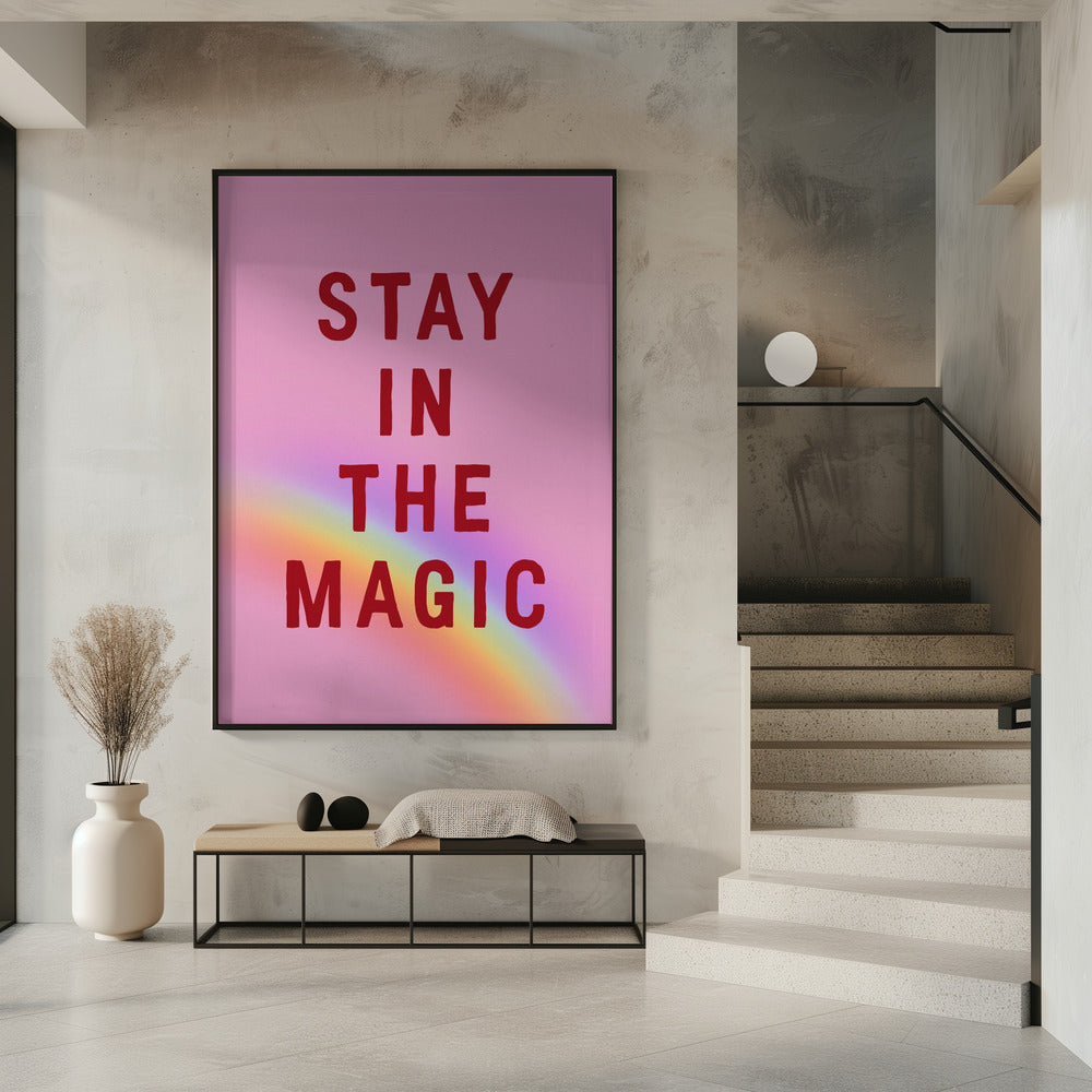 Blijf in de magie | Poster