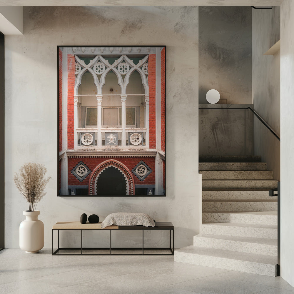 Verlaten Venetiaans hotel | Poster