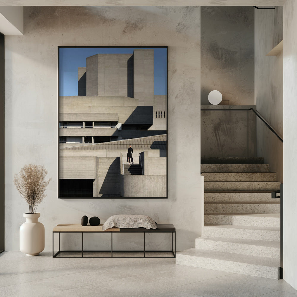 Staand Hoog Gebouw | Poster