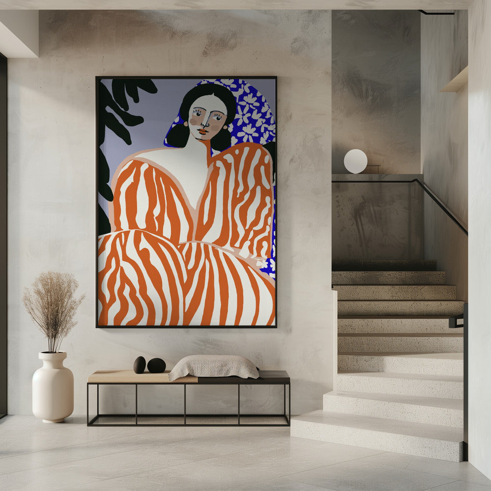 Zebra Elegance | Poster