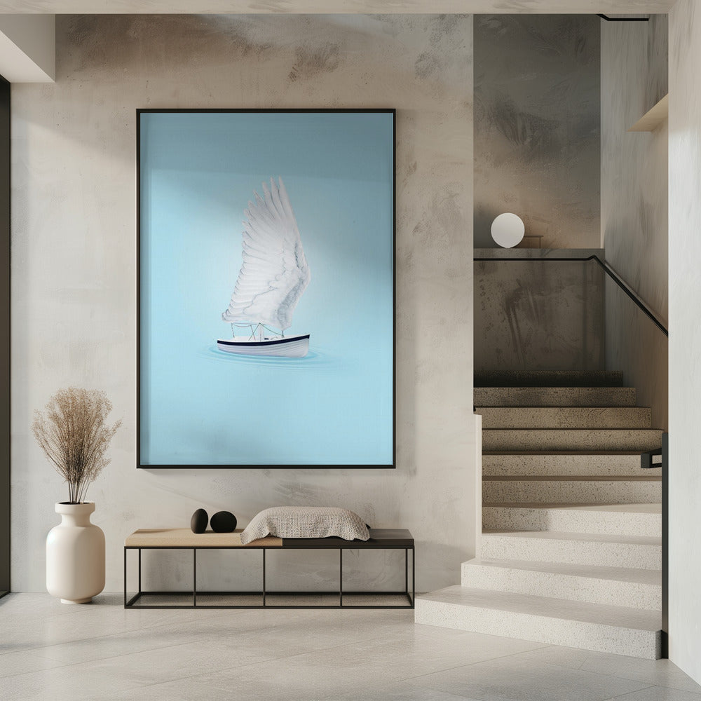 Vleugelboot | Poster