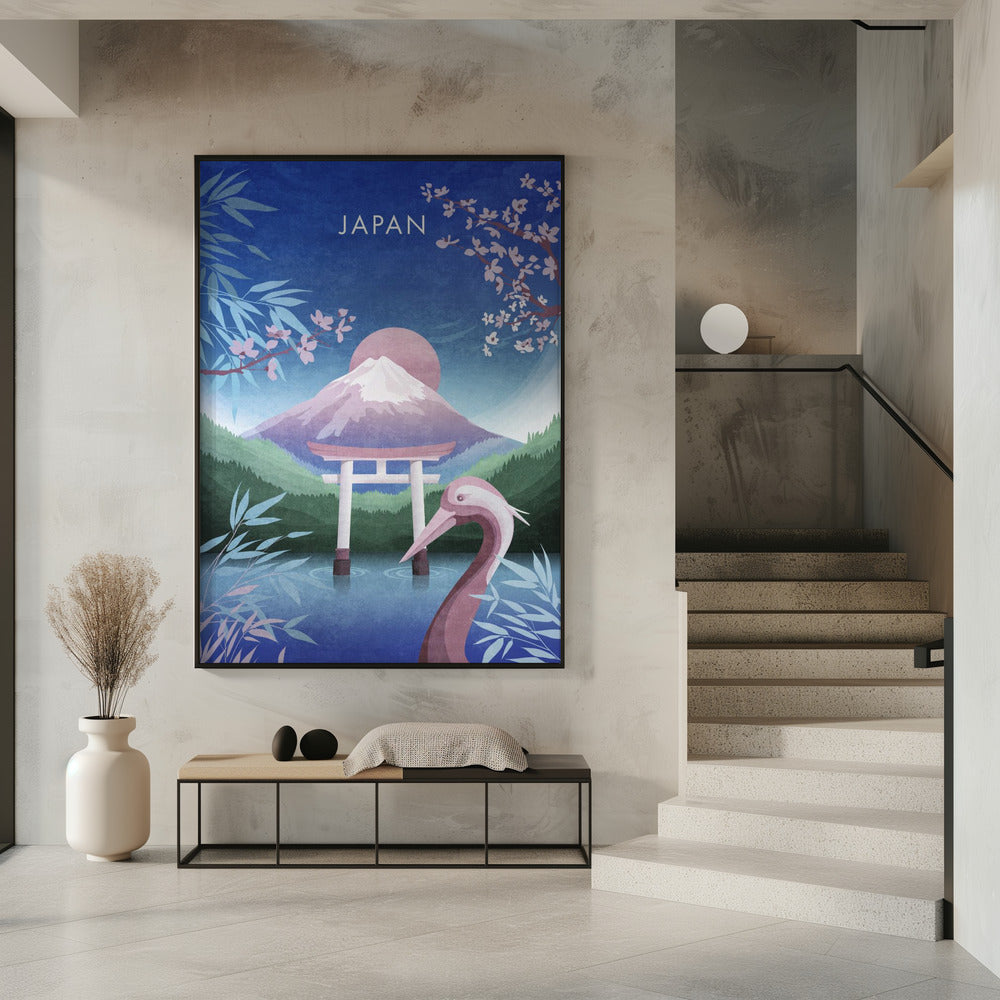 Rustige Japanse droom | Poster