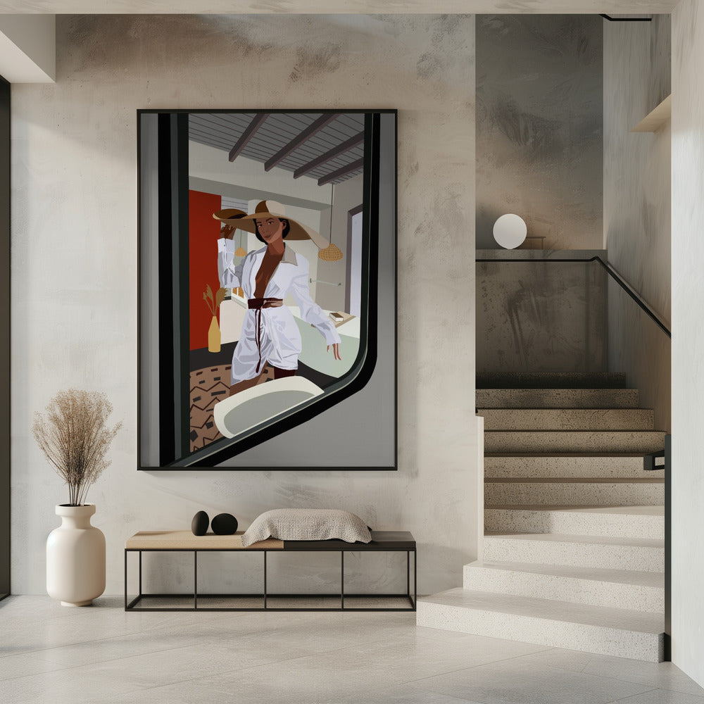 Chique reflectie | Poster