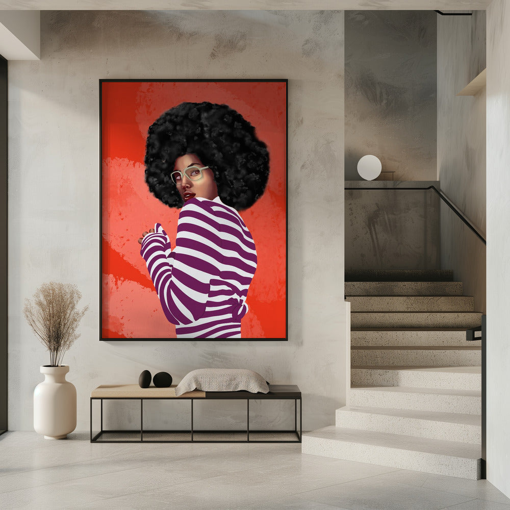Gedurfde strepen | Poster