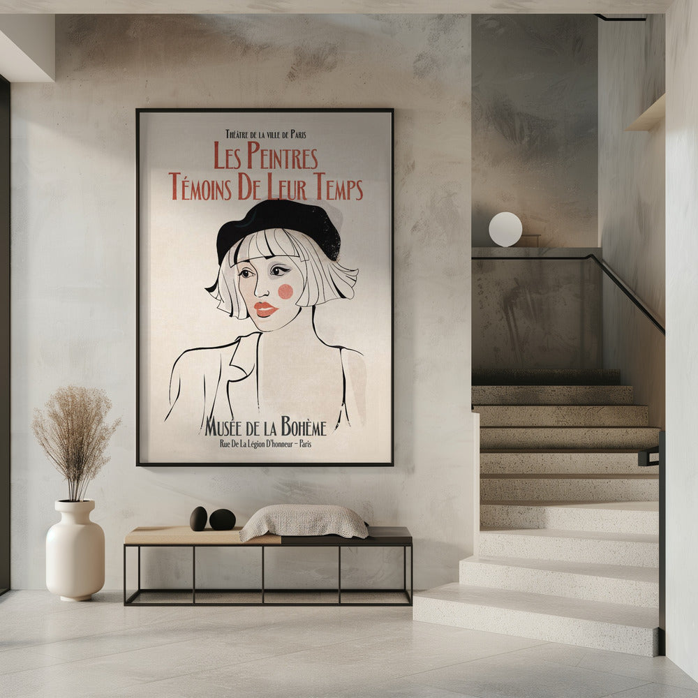 Parijse muze | Poster