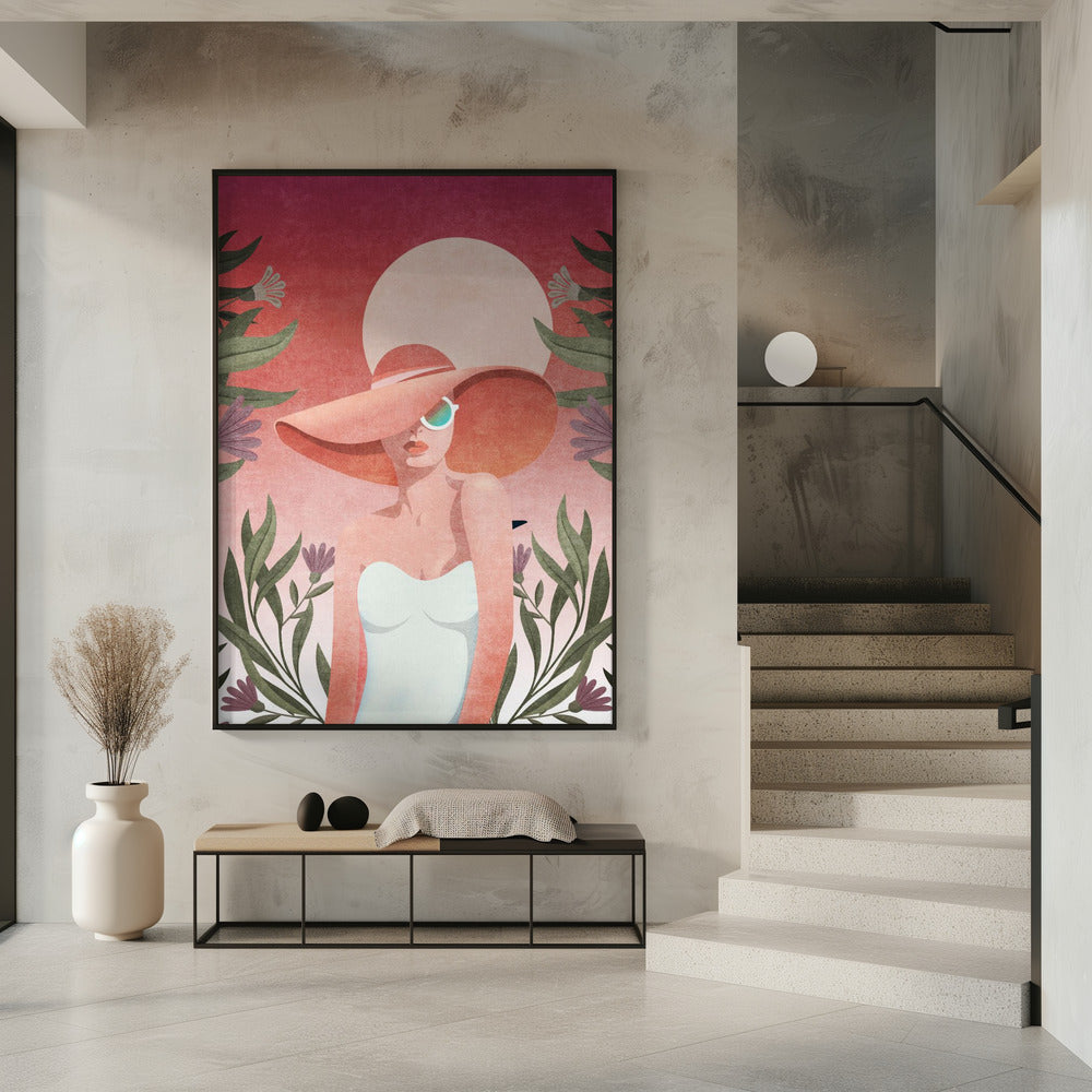 Zomerse elegantie | Poster